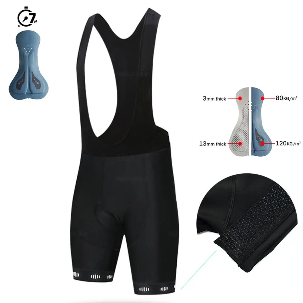 Cycling Bib Shorts Cycling Bib Shorts Reflective Summer Breathable Quick Dry Mountain Bike Black Riding