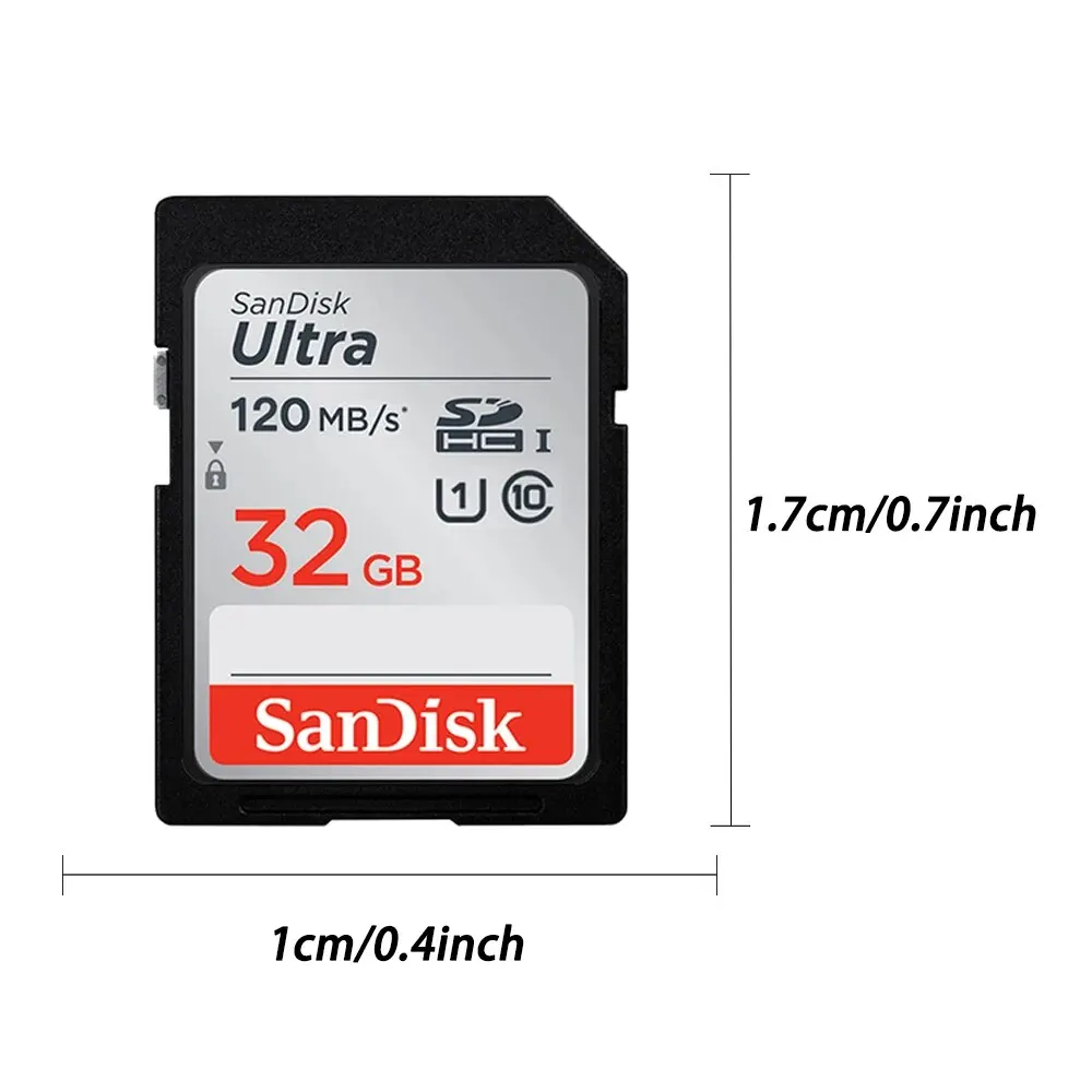 SanDisk Ʈ SD ī, ī޶  ÷ ޸ ī, SD U1, C10, SDXC, SDHC, 128GB, 64GB, 32GB, 512GB, 256G, 128GB