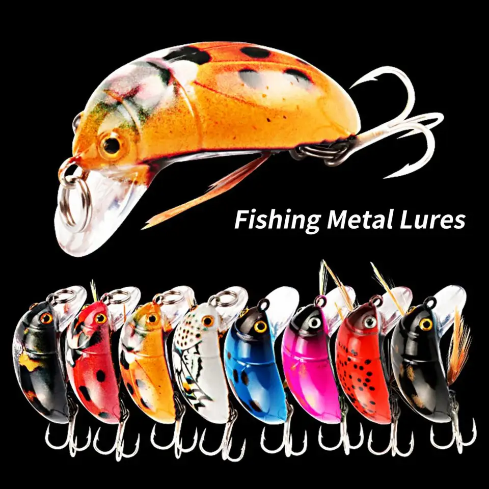 Lot De 6 Leurres De Pêche Durs, 9,2g 9,5cm, Type Minnow, Flottants, Pour Carpe, Bar