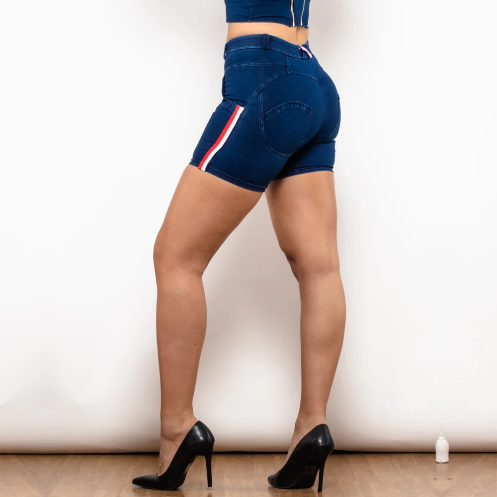 Shascullfites Melody Stripe Butt Lifting Pantaloncini Da Palestra Leggings Da Ballo Per Ragazze Leggings Da Pole Dance Shorts