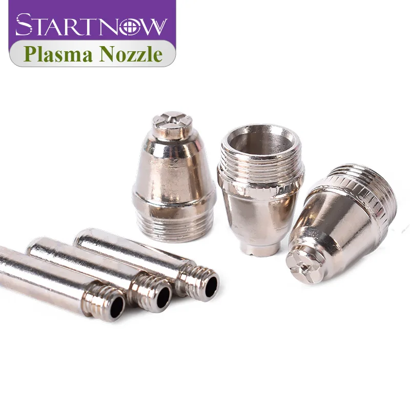 Mtsooning 100-Piece Plasma Cutter Consumables Kit - Nozzles, Electrodes, Cups For SG-55, AG-60, WSD-60 Torches