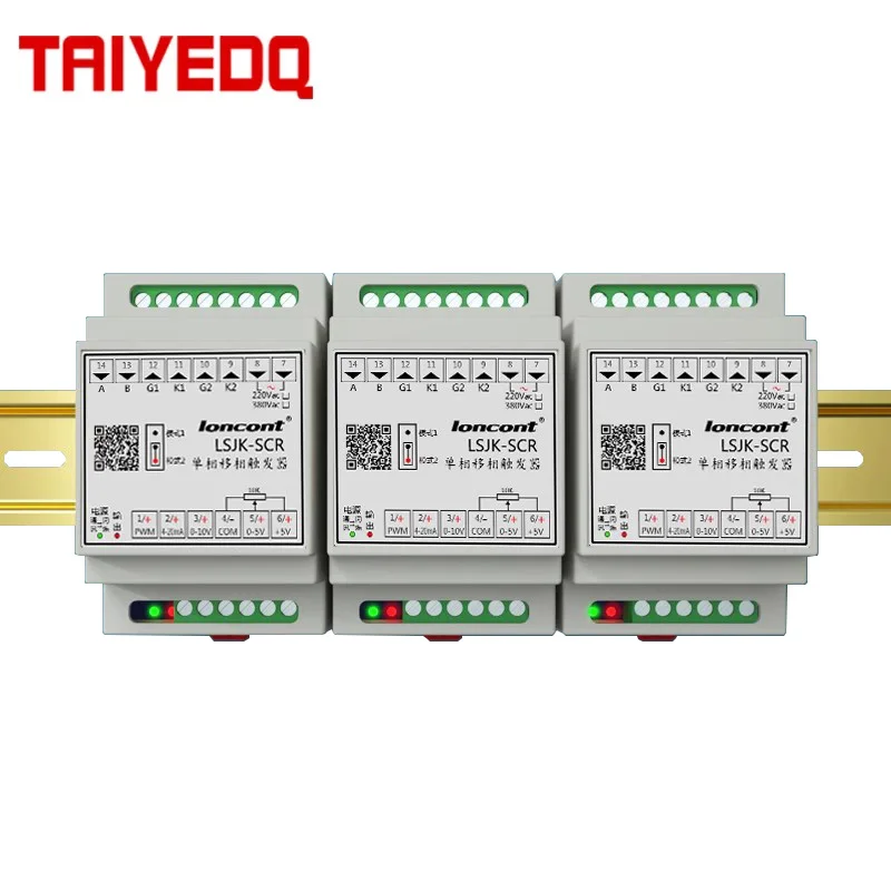 Placa de Gatilho Tiristor Monofásico Controlador de Ciclo Controle Rs485 para Mudança de Fase Tiristor Lsjk-scr 1pc