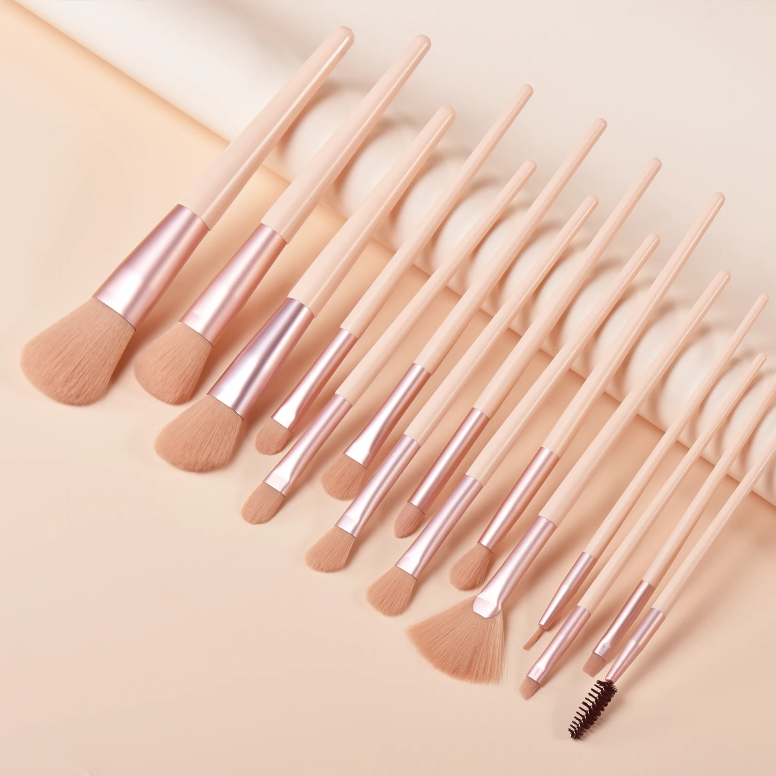 makeup brush set, including foundation, contouring, eyeshadow, eyeliner, eyebrow brush and other makeup tools - 2