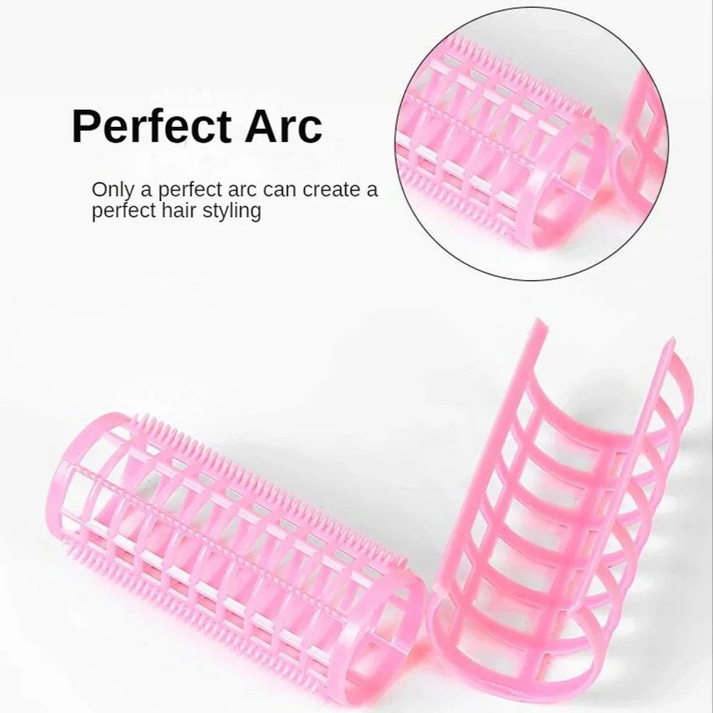 Heatless Plastic Hair Curlers Rollers Set