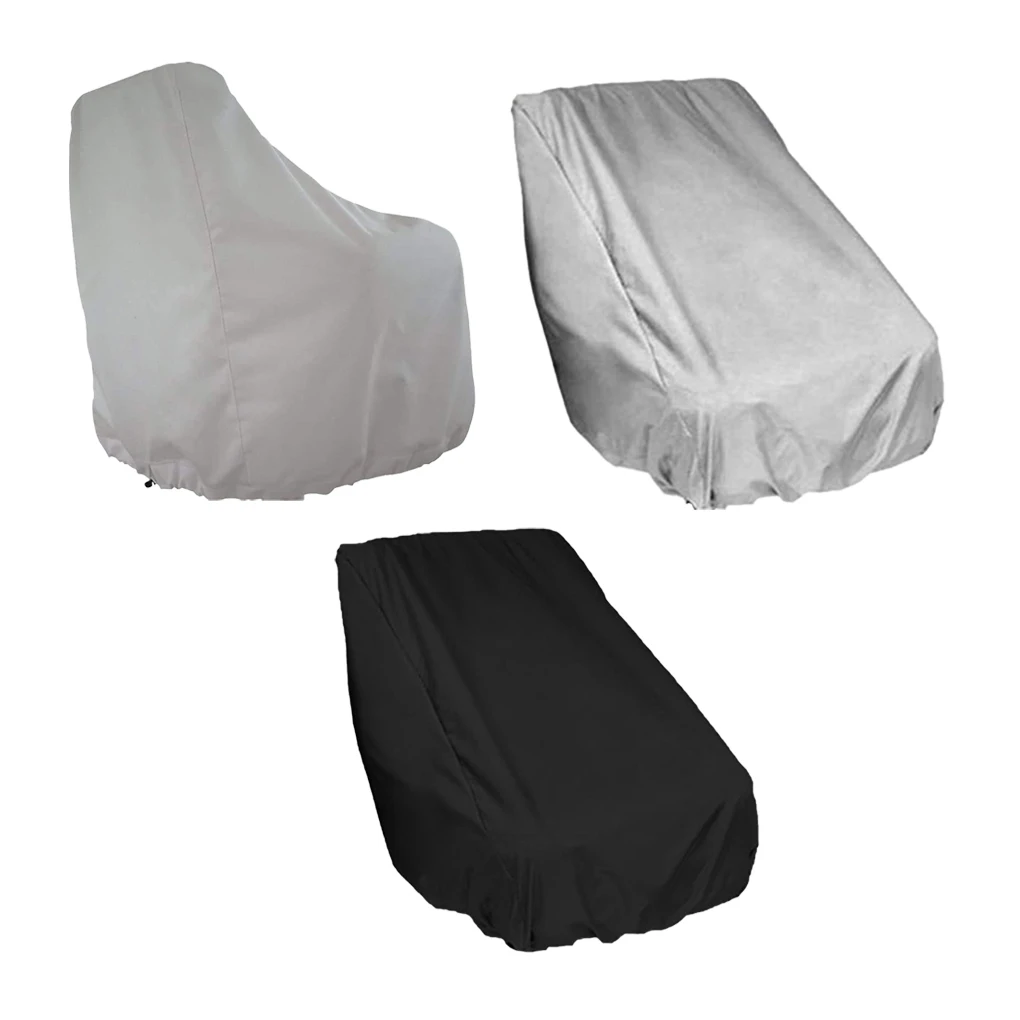 Boat Seat Cover Folding Dustproof Breathable Elastic Rope Case Protector qwmend folding remote car key case shell for vw volkswagen mk4 seat altea alhambra ibiza for seat for skoda 2 3 4button no blade