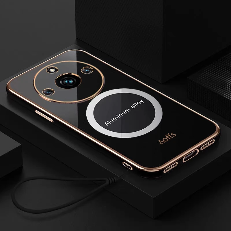 Soft Plating Magnetic Protective Back Cover