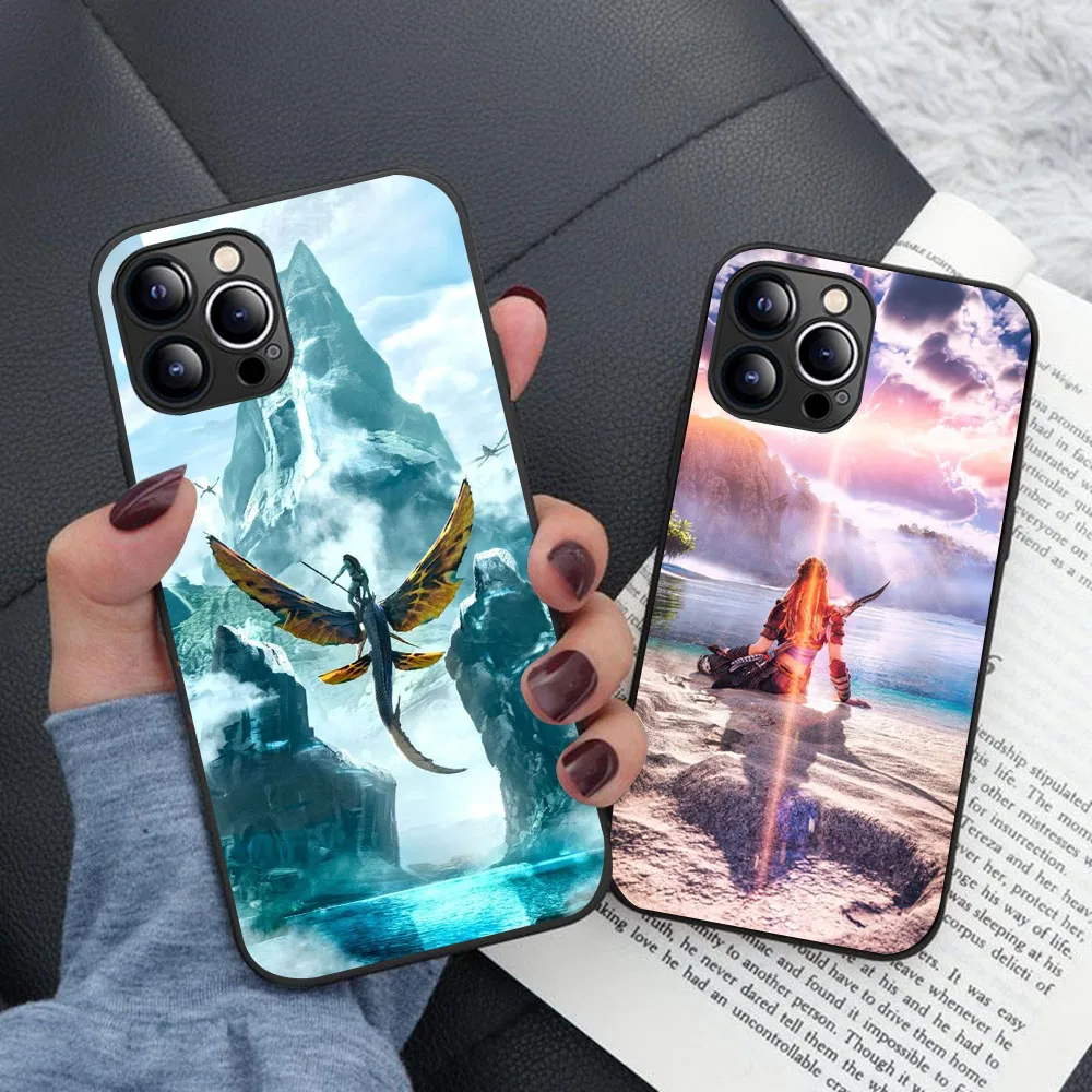 BW-4 Avatar Soft Silicone Case For iPhone 5 5S 6 6S 7 8 SE 14 Plus Pro Max  - AliExpress
