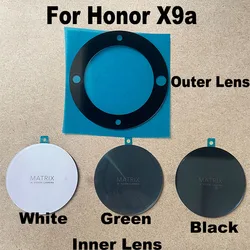 1PCS Original For Huawei Honor X9a Rear Back Camera Glass Lens Cover with Ahesive Sticker Replacement