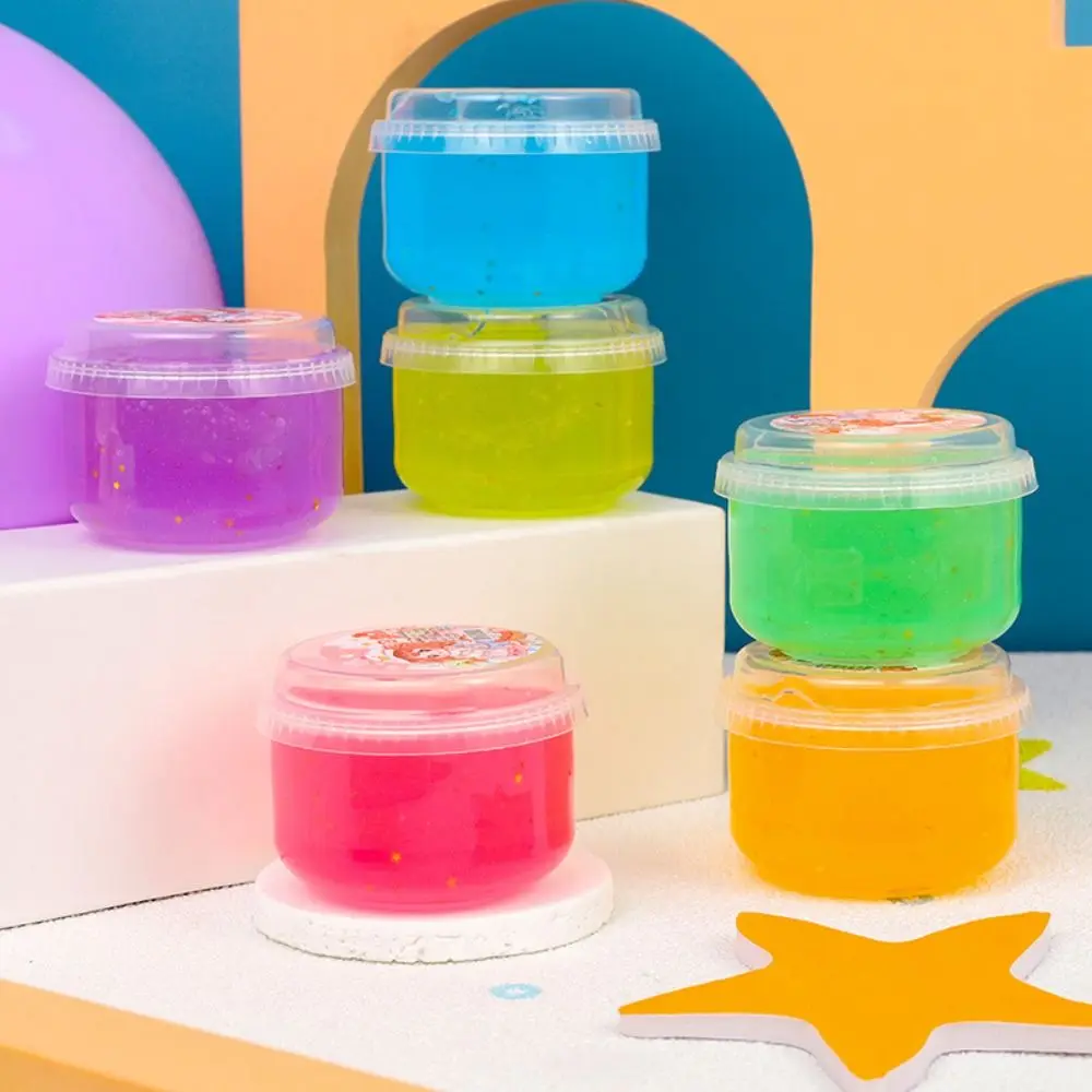 Slime Kit Modelling Clay Glow-in-the-dark Crystal Clay for kids Decompression Slime Glow Glow Starry Slime Crystal Clay