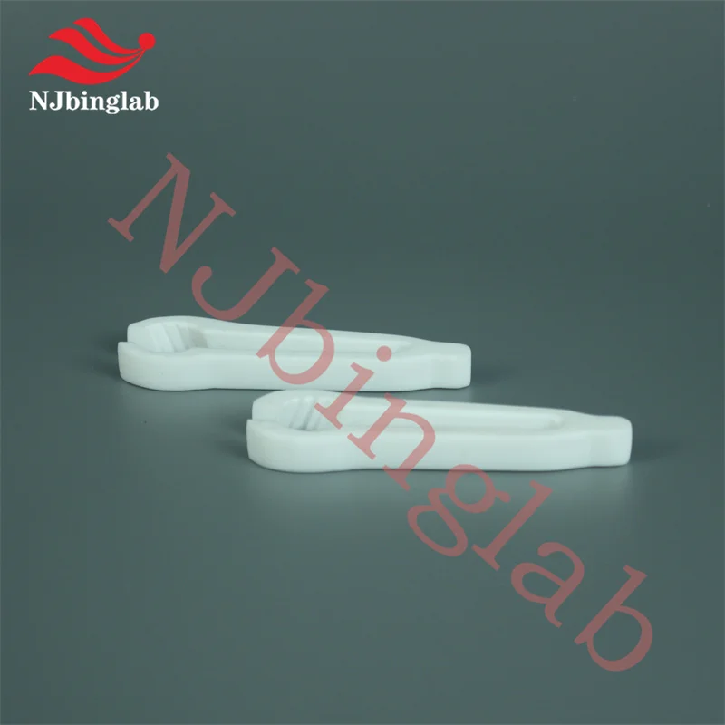 NJbinglab PTFE tweezers, for pick up 3ml PFA vials, no pollution