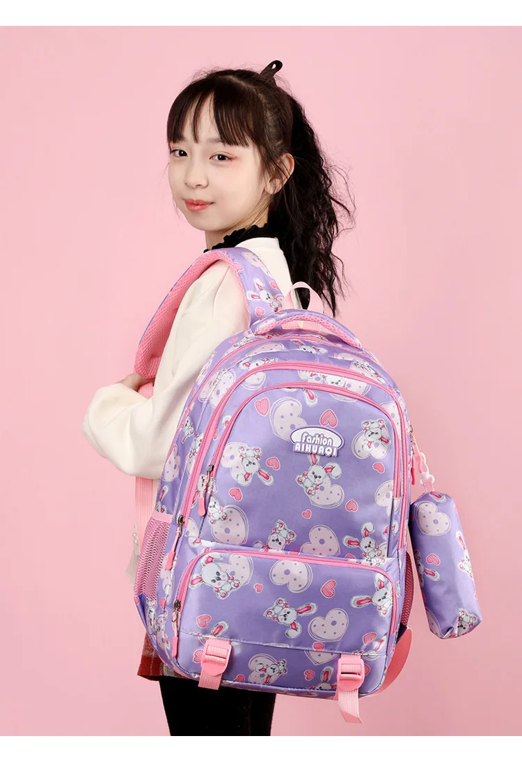 Grundschule Mittelschule Federmäppchen Große Kapazität Rucksack Für Mädchen High School Rucksack Kinder Geschenke 2026 Im Angebot – Detail 23