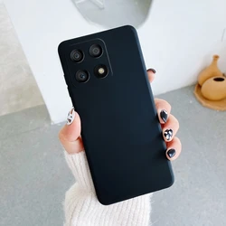 Premium Liquid Silicone Matte Soft Cover for Honor X9a (Black)