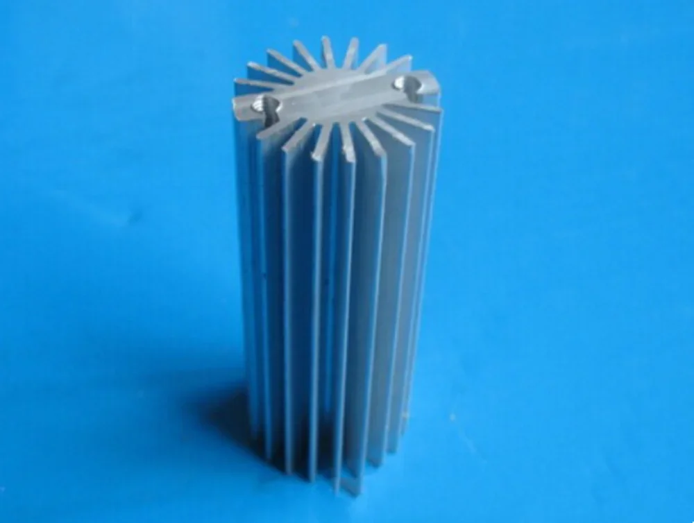 28mm x100mm Aluminium Heatsink Round for 1W 3W 5W High Power led For DIY