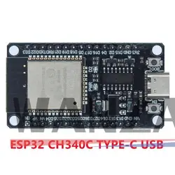 Ultra-Low Power Dual Core WiFi & Bluetooth Development Board (ESP32 CH340C TYPE-C)