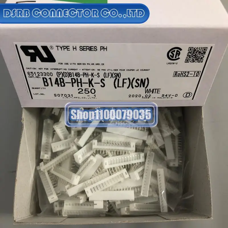 

250pcs/lot new and original B14B-PH-K-S 14P 2.0MM