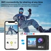 5K Action Camera 4K60FPS 2'' IPS Touch Screen 170° EIS WiFi DVR Action Cam 5X Zoom 30M Waterproof Motorcycle Helmet Sport Camera 5