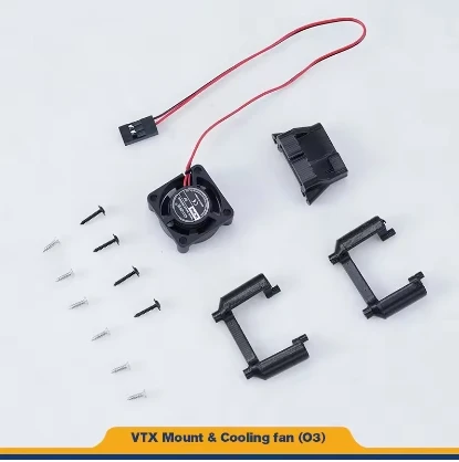 Accessoires FPV pour Lunettes - Ventilateur VTX, Récepteur, Head Tracker