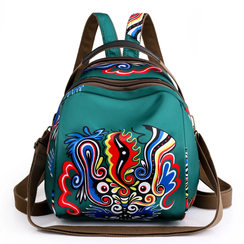 

Нейлоновый женский рюкзак, многофункциональная износостойкая дорожная сумка для женщин, водонепроницаемые школьные ранцы для девочек-подростков