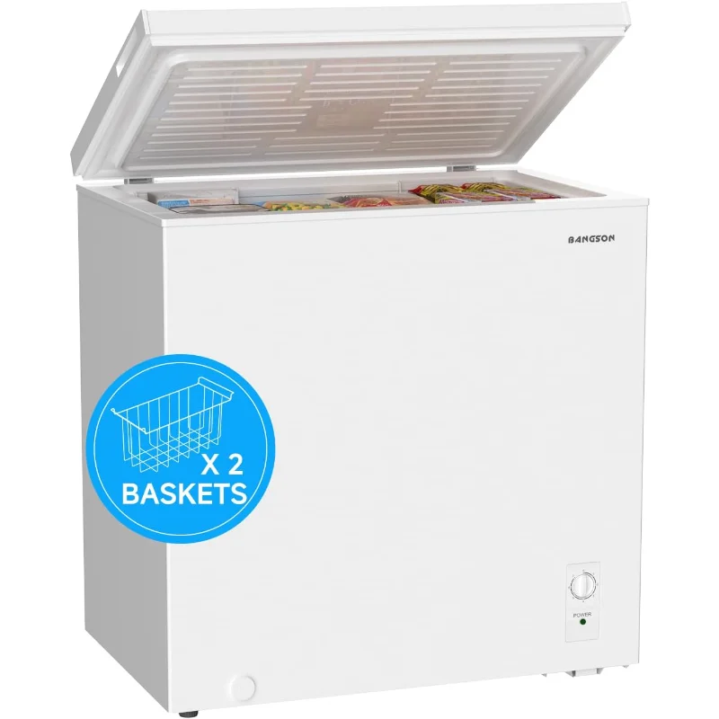 BANGSON 7.1 Cu Ft Adjustable Chest Freezer