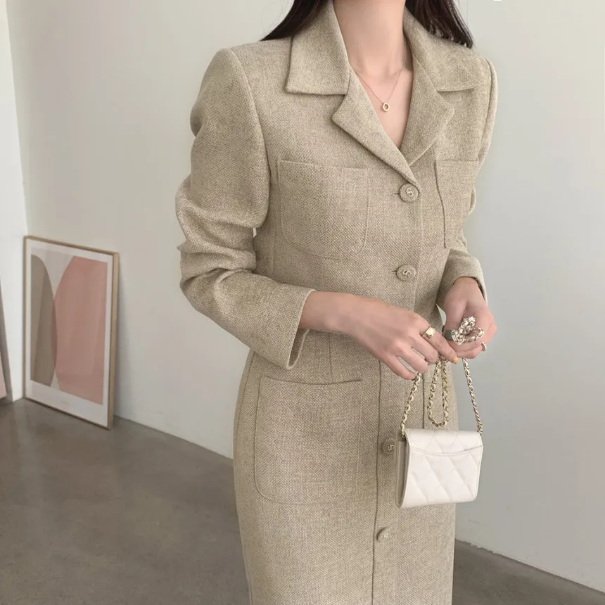 関税込★JOY YOU★bling tweed jacket + H-line midi skirt set l_p0204605303.jpg
