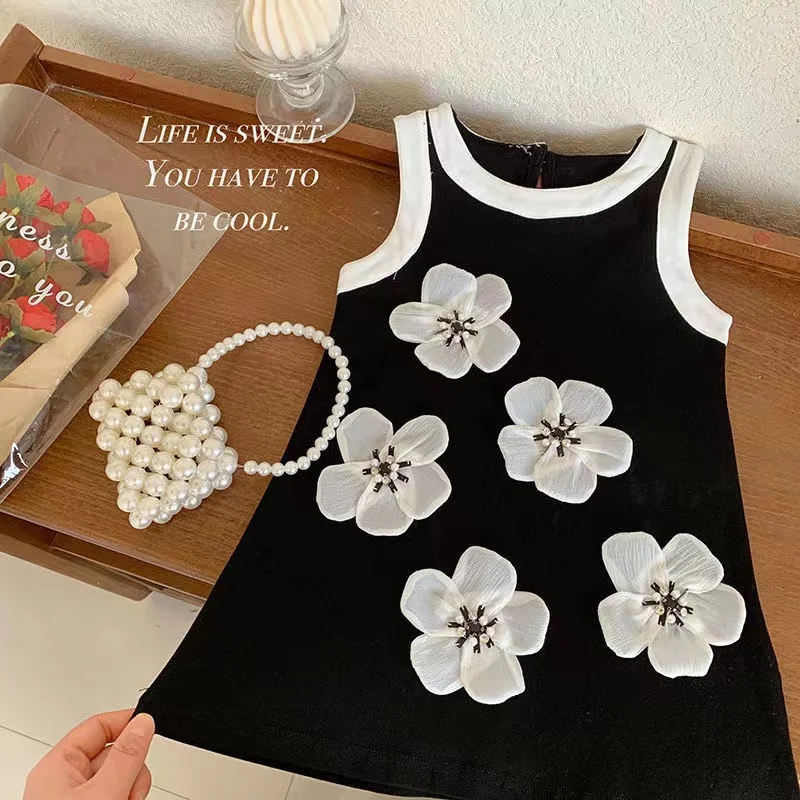 

Summer Baby Kids Princess Dress Vestidos For Girl Party Dress Children Clothing Baby Clothes2024 New 2 3 4 5 6 7 T