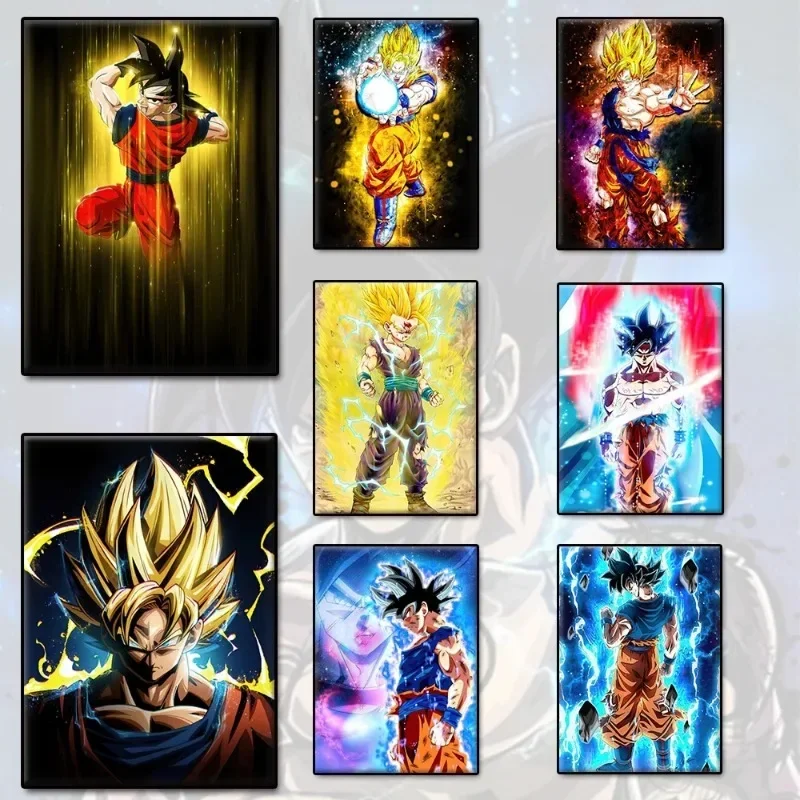 Dragon Ball Poster Dragon Ball Super Goku Dragon Ball Son Gohan Vegeta Japanese Anime Hanging Picture Room Hanging Painting