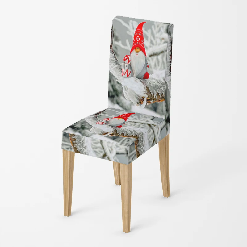 Home chair cover Christmas Chairs for kitchen Covers chair adjustable dining elastic fabricchairs covers cover for wedding