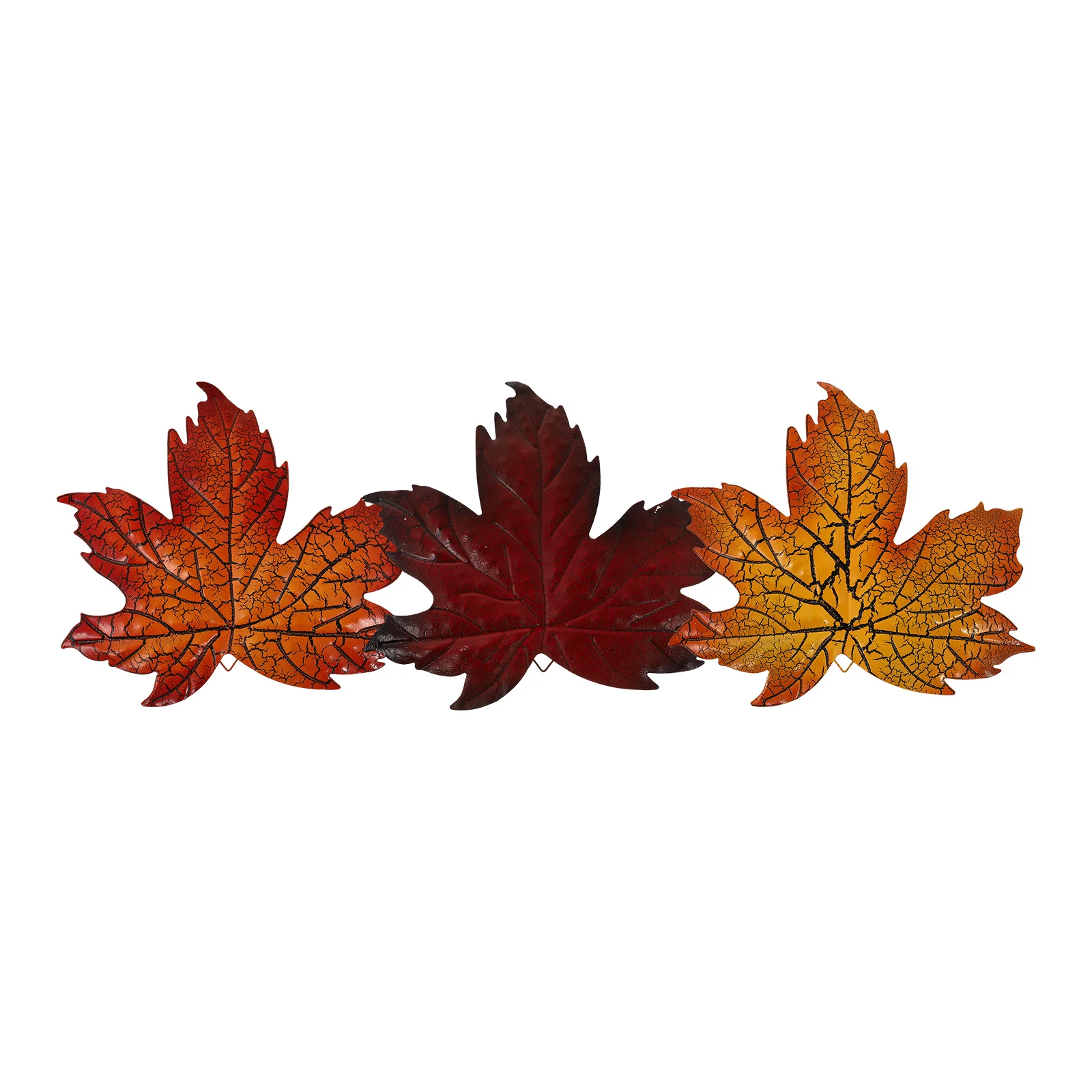 

Ironwork Simulation Garden Hanging Leaves Iron Maple Leaves Fake Maple Leaves Garden Pendants for Home Party Festival