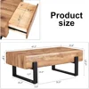 Coffee Table, Metal Legs for Living Room Dining Room, Coffee Table 2