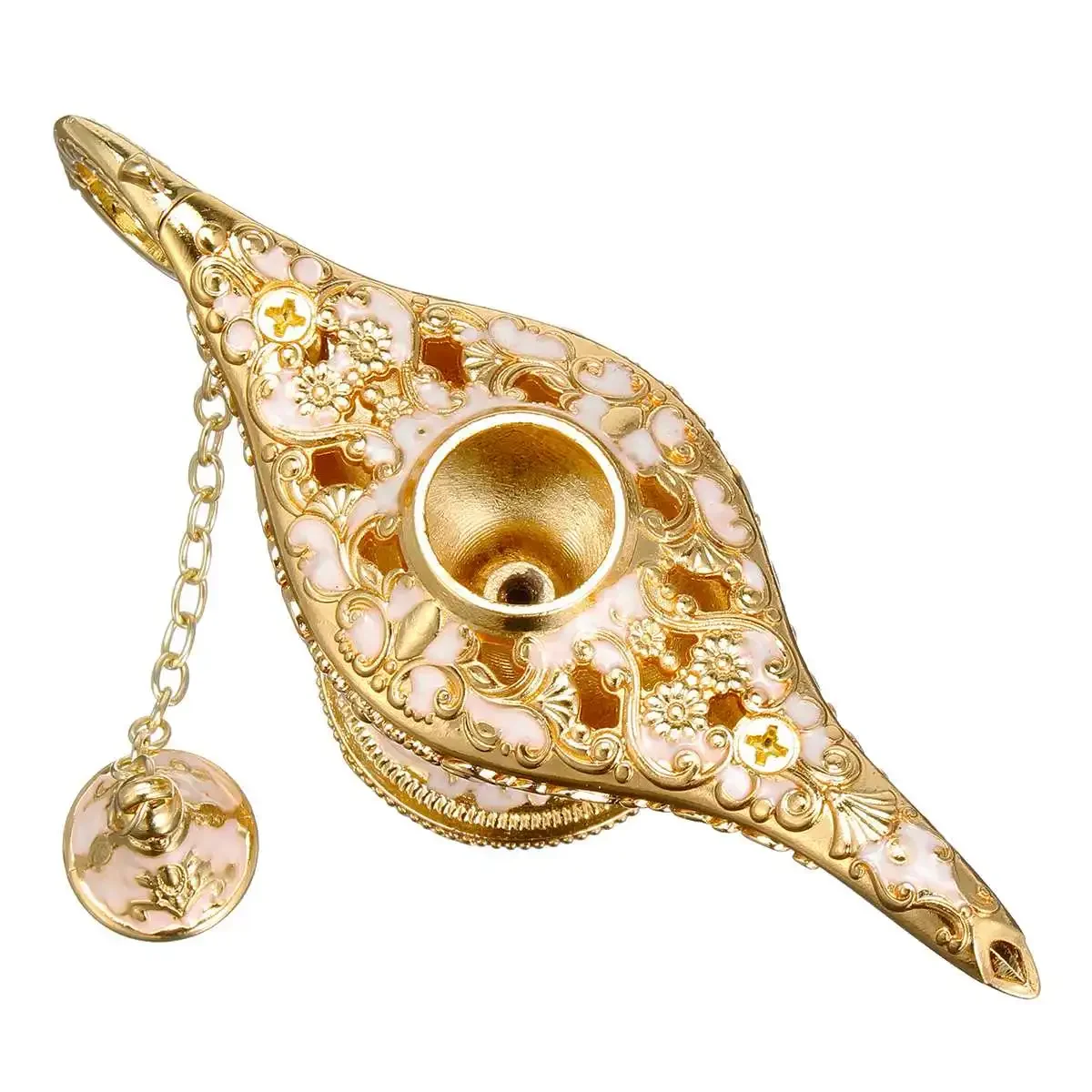 Lampada Aladdin Tradizionale Scava Fuori Fiaba Magica Aladdin Wishing Lamp Teiera Accessori Per La Decorazione Della Casa Retrò