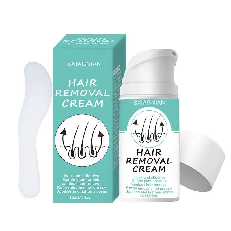 

80g Leg Hair Inhibitor Painless Professional Travel-Friendly Underarm Leg Hair Body Hair Removable Cream Gel For Male Mild