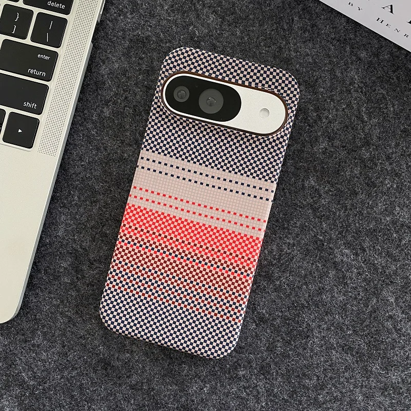 Sunset Colors Carbon Fiber Magnetic Case