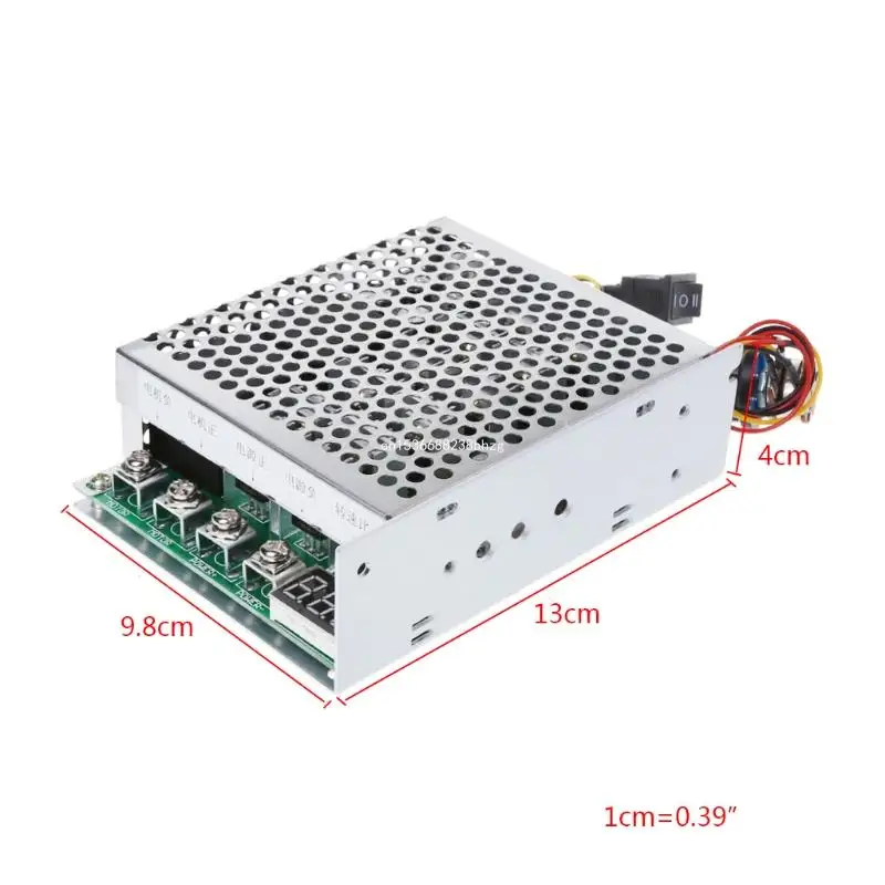 10-55V 100A 모터 속도 컨트롤러 가역 PWM 제어 정방향/역방향 Dropship