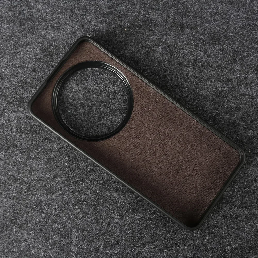 Luxury Handmade Genuine Leather Vintage Phone Case Cover