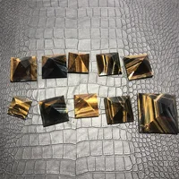 Natural Yellow Blue Tiger Eye Meditation Quartz Crystal Tiger Eye Pyramid Stone Chakra Stone healing Reiki  Home Decoration 1