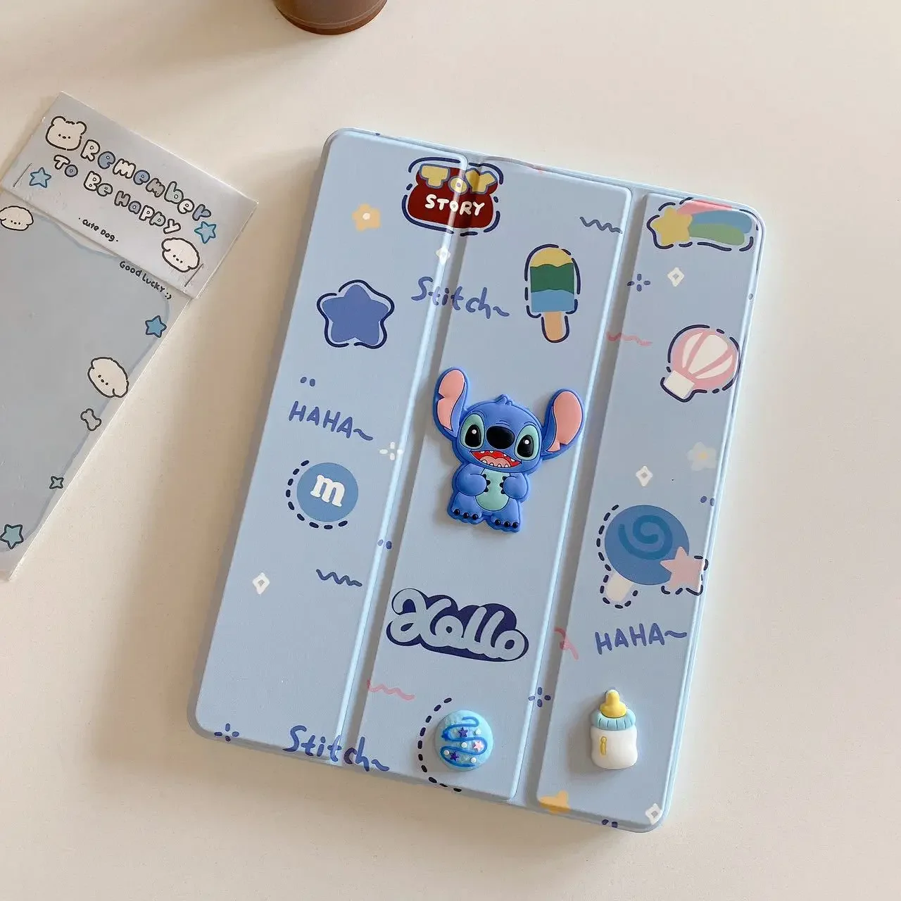Fashion Cartoon Stitch Tablet Case For Ipad Pro 2021 2018 Mini