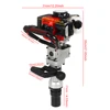 32.7cc Gas-Powered Post Driver, Gasoline Piling 2-Stroke Engine, Single Cylinder Gasoline Petrol Garden Fencing Tool Machine 4