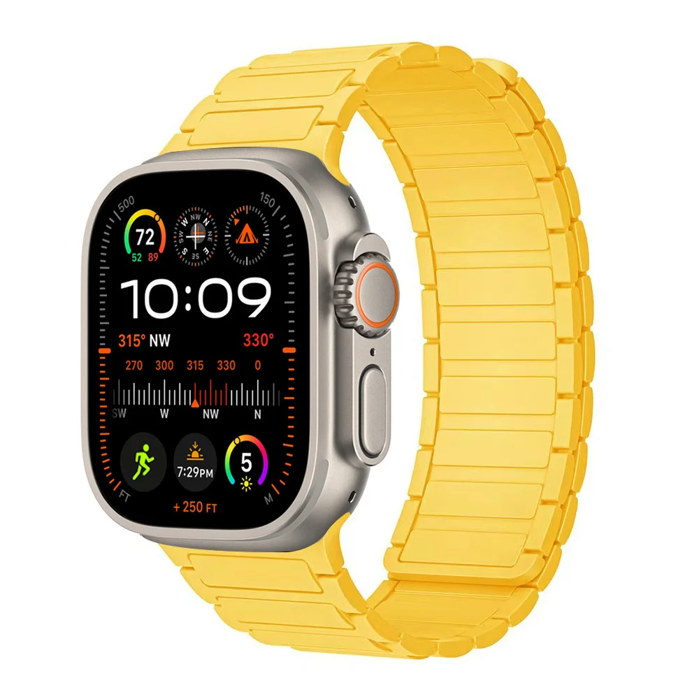 Magnetic Silicone Link Bracelet