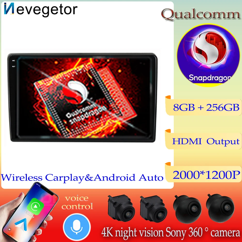 

Android 13 Qualcomm для LADA Granta Sport 2011-2018 Автомагнитола стерео головное устройство мультимедийный плеер GPS-навигация No 2din DVD BT