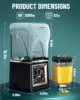 Soundproof & Quiet Commercial Blenders, Removable Shield 5