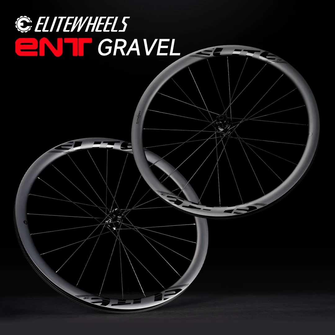 700C ENT GRAVEL Carbon Wheelset Disc Brake Cyclocross Tubeless Ready Wheels Center Lock Or 6 Bolt Lock Hub 35x32 Rim carbon bike wheelset carbon wheelset bike wheelset