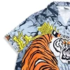 Dark Icon Tiger Full Printing Vintage Men's Shirt Short Sleeve Thin Material Holiday Beach Hawaiian Shirts 5