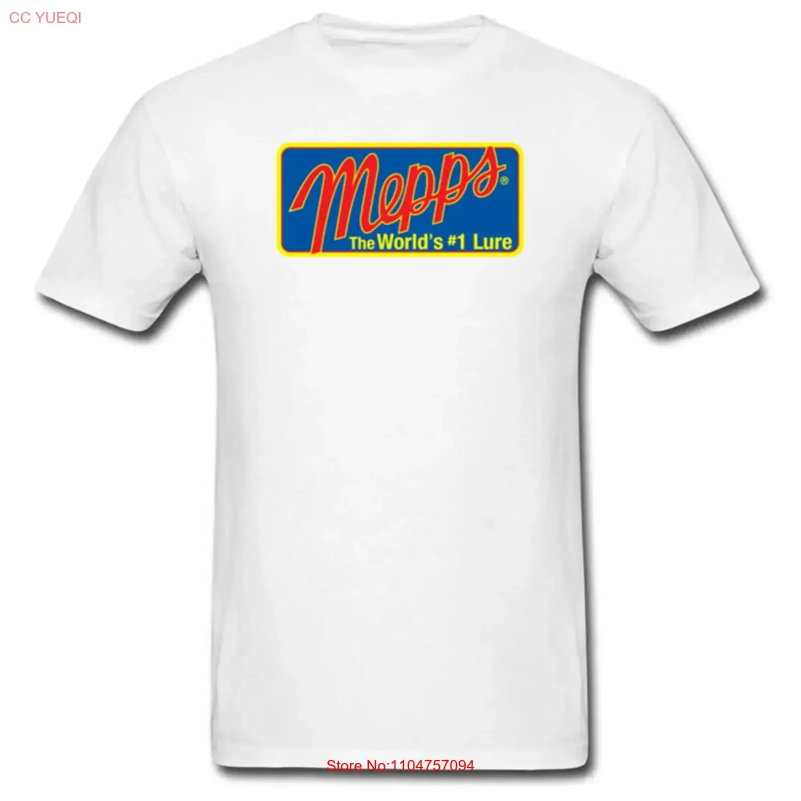 T-shirt vintage Mepps Fishing Lures Spinners, délavé, pour un usage ...