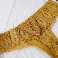 Femmes Sexy sous-vêtements en dentelle Lingerie culotte string brève string femmes culottes 3