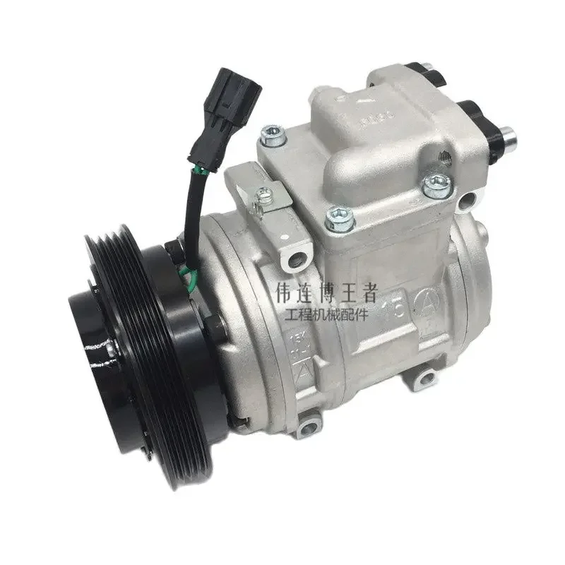 

For Excavator Parts Doosan Daewoo DX150-9C 215 225 260-9C EFI Air Conditioning Compressor Air Conditioning Pump New Machine