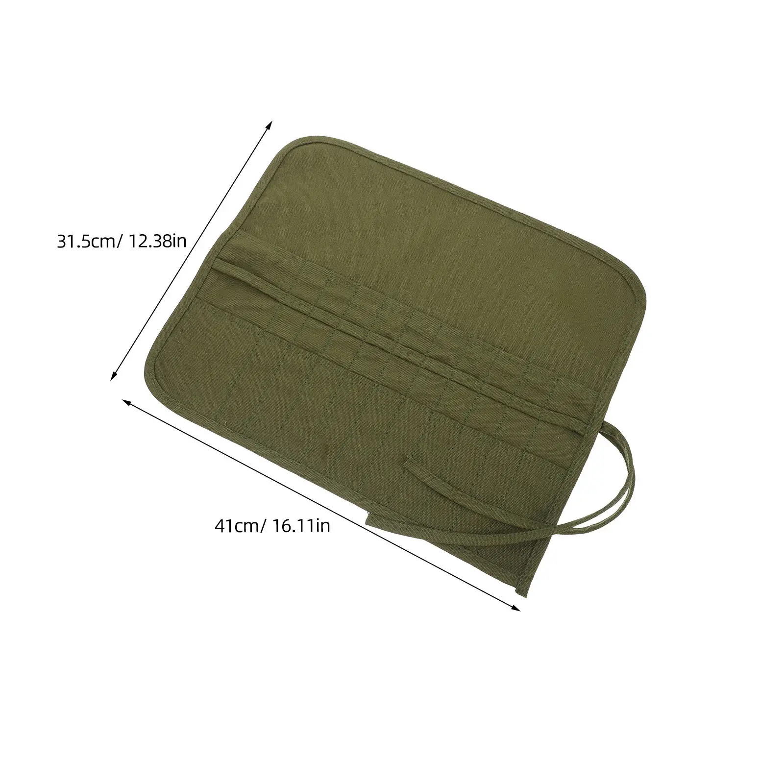 2Pcs 아티스트 브러쉬 롤 케이스 22 슬롯 캔버스 페인트 브러쉬 홀더 주최자 여행용 보관 가방 페인팅 용품 캔버스 롤 홀더