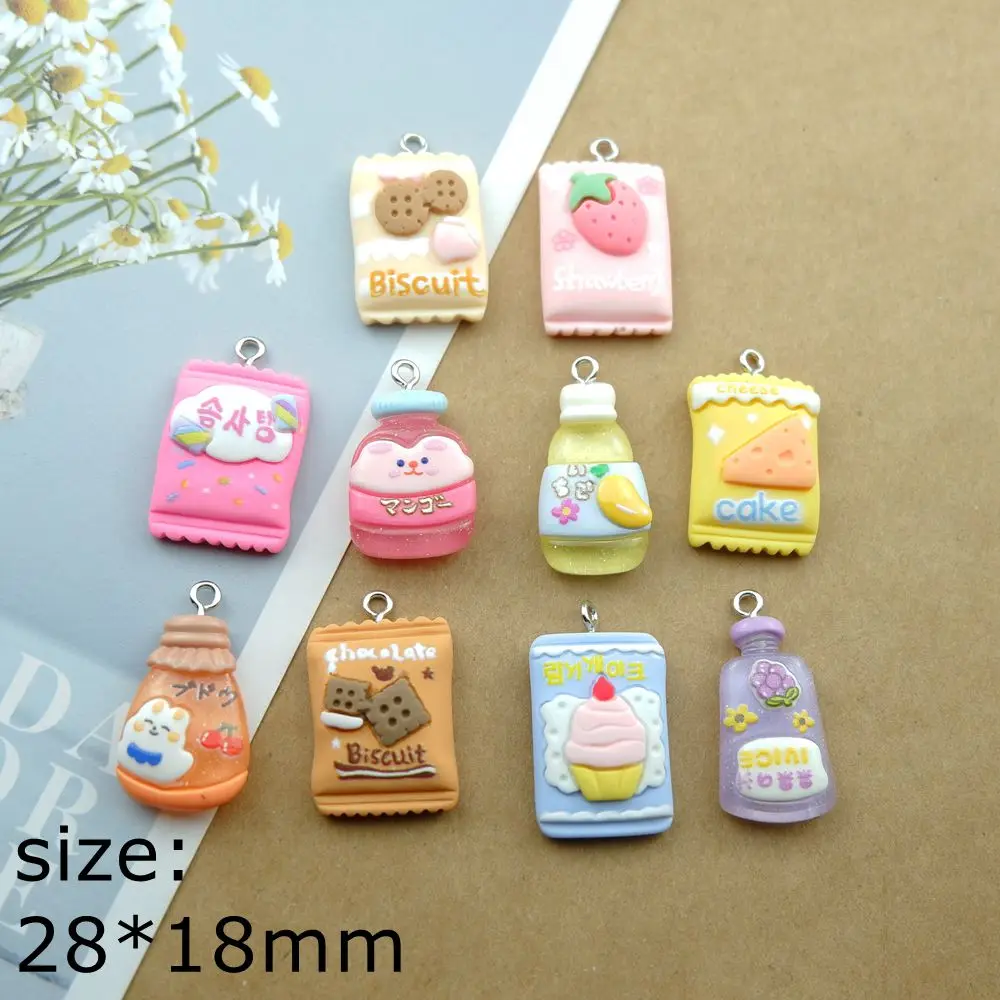 

Милые Подвески-закуски, напитки, раньше, браслеты, ожерелье, серьги, изготовление аксессуаров, ювелирные подвески «сделай сам»