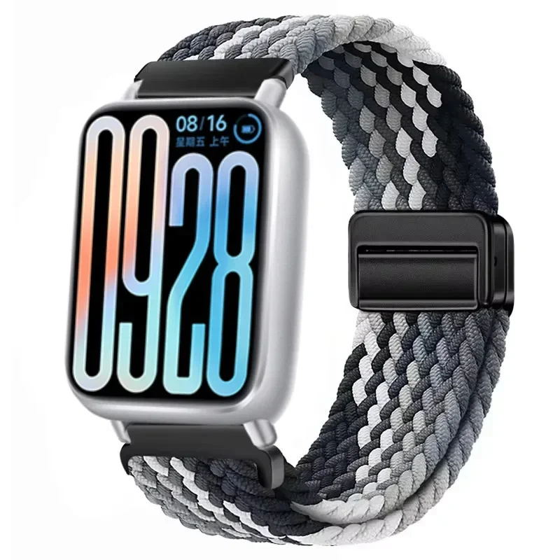 Braided Nylon Strap - Comfortable & Breathable Adjustable Bracelet Watchband Accessories
