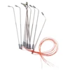 10 pcs Model LED Street Lamp Lighting Single Head Train Layout Landscape 1: 100 1