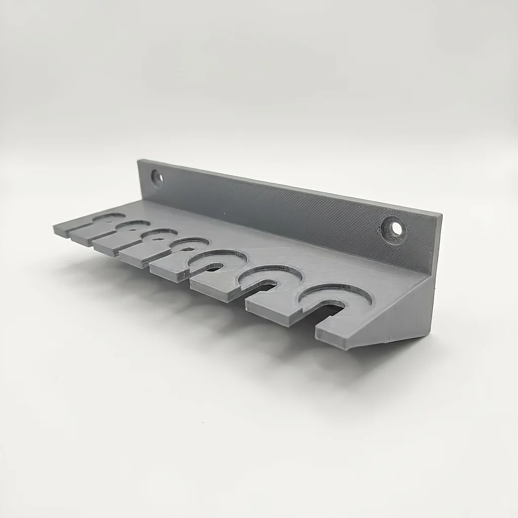 1pc 공구 랙 T-핸들 걸이형 스크루드라이버 육각 스크루드라이버 홀더 나사 소형 부품 소형 추가 도구 배치 보관 랙